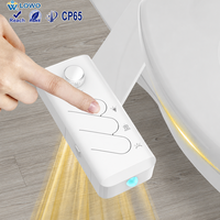 Accessoire de bidet à eau froide non électrique avec double buse autonettoyante, idéal pour les projets commerciaux et les salles de bain d'appartements (OEM)