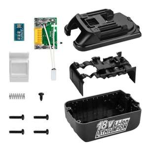 Hộp đựng pin Lithium 18V không dây cho máy dụng cụ MakitaS BL1830 BL1840 BL1850 BL1860 LTX400, giao hàng tận xưởng - Product Image 1