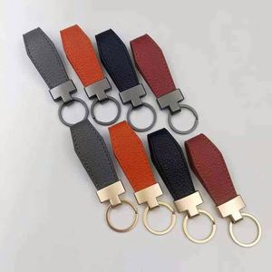 Customizable PU <b>Rope</b> Keychain Pendant Zinc Alloy Modern Art Durable High Quality Fashionable Car Key <b>Chain</b> for Car Household Use - Product Image 5