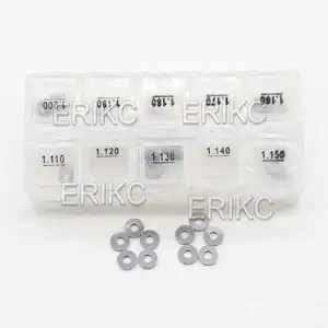 ERIKC yakıt 120 serisi enjektör shim B11 B12 B22 B26 B13 B15 B16 B14 Solenoid valf meme bahar adjustting conta yıkayıcı