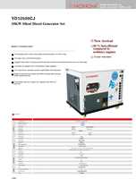 Generador Diésel Silencioso YD12500CJ de 10KW, Refrigerado por Agua, Motor EV80, AVR, 50Hz, 230V/400V, Generación de Energía ATS