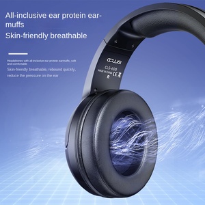 Casque Filaire de Sport Haute Qualité CLS-600 <span class=keywords><strong>avec</strong></span> Microphone <span class=keywords><strong>Intégré</strong></span> à Réduction de Bruit Vente en Gros Métal Cuir - Product Image 5