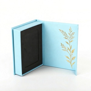 Boîte-cadeau magnétique de luxe personnalisée avec logo, en carton rigide, pour cosmétiques, rouge à lèvres, gloss à lèvres, avec boîtes rigides en papier - Product Image 2