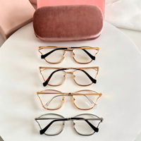 Nouvelles lunettes de soleil rétro vintage de luxe pour hommes et femmes, monture intégrale, verres dégradés, protection UV %, légères