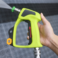 Nouveau pistolet de lavage haute pression 2026 avec buse en silicone intégrée 4500 PSI, pistolet pulvérisateur haute pression pour lavage de voiture, pistolet à eau à jet