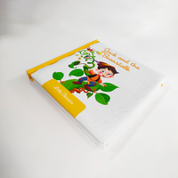 Carnets interactifs pour enfants, couverture rigide, impression offset, reliure parfaite, design personnalisé, thème anime anglais