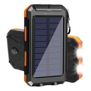 TKTEMU pour batterie externe solaire en plastique 20 000 mAh Modèle <span class=keywords><strong>C3</strong></span> Lampe de camping Chargeur portable extérieur Longue autonomie - Product Image 5