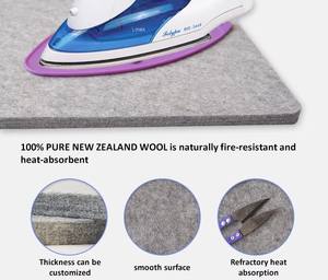 Tapis de repassage en laine 17" x 13.5" de 1/2" d'épaisseur, <span class=keywords><strong>prix</strong></span> de gros - Product Image 5