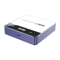 Ezcap361 USB 3.2 Typ C Dual Cam Link 4K30 Videoaufnahmekarte mit Audio für OBS VMix AMCap Live-Streaming