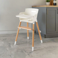 Chaise de salle à manger multifonctionnelle pour bébé Chaise de salle à manger pour enfants personnalisée avec repose-pieds réglable Chaise d'alimentation sûre pour les tout-petits