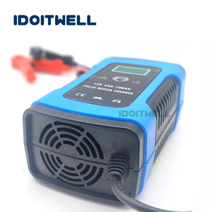 Caricabatterie all'Ingrosso da Shenzhen 6A <span class=keywords><strong>12</strong></span> <span class=keywords><strong>Volt</strong></span> per Batterie al Piombo Acido 12V <span class=keywords><strong>con</strong></span> Riparazione Rapida a Impulsi e Display LCD - Product Image 3