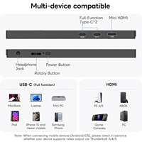 Moniteur portable 10,5 pouces IPS 1920*1280 FHD 100% sRGB, format 3:2, ultra-plat, écran secondaire Type-C Mini HDMI pour ordinateur portable