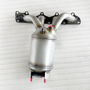 Convertisseur catalytique d'échappement performant pour OPEL VAUXHALL OPEL Vectra 1.6T conforme à la norme Euro V, construction en acier inoxydable - Product Image 2