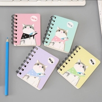 Carnet de notes coeur de fille de dessin animé détachable et non collant Message Note imprimé jour cahier avec papier PVC PP couverture matériel