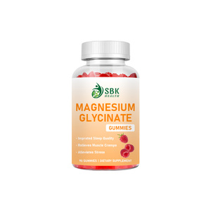 Magnesium Glycinate Gummy <b>Supplement</b> Private Label OEM Manufacturer Bulk Supply Enhance Concentration Memory Retention - Product Image 1