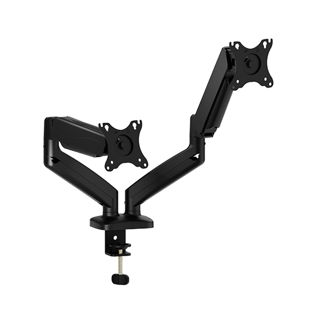 Online Sales Small Size Package New Style Dual Monitor Arm Monitor Stand Desk Mount Monitor Mount