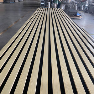 Doghe da parete acustiche Decorative in <span class=keywords><strong>abete</strong></span> di Douglas abilmente progettate: doghe da parete moderne in legno per smorzare il suono - Product Image 6