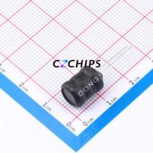 Inductor de Anillo de Color XR8*10-223K-L / Componente de Orificio Pasante (THT), D8xL10mm 22mH 10% 50mA 41.2Ohm - Product Image 1