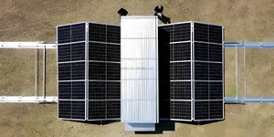 Système de production d'énergie solaire photovoltaïque conteneurisé, pliable, mobile, personnalisable et extensible de 70 kW à 80 kW - Product Image 3