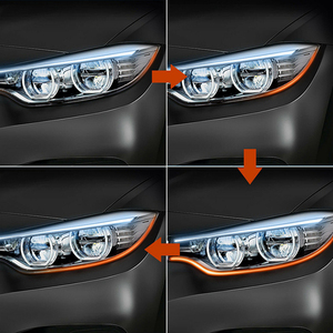 <span class=keywords><strong>Voiture</strong></span> Lumière RVB LED Bande DRL Pour <span class=keywords><strong>Voiture</strong></span> Phare Feux Séquentielle Fluide Multicolore <span class=keywords><strong>Clignotant</strong></span> Lumières - Product Image 4