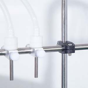 Machine de remplissage semi-automatique à 6 buses pour parfums, huiles essentielles, lait, savon, solutions, jus, miel, eau minérale, café et boissons - Product Image 2