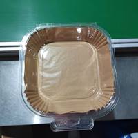 Papiers de cuisson jetables pour friteuse à air, antiadhésifs et résistants à l'huile pour un nettoyage facile, papier sulfurisé de qualité alimentaire pour friteuse à air, 100 pièces