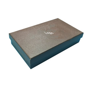 Tùy Chỉnh Vuông Có Thể Gập Lại 2 Miếng Nắp Giỏ Quà Tặng Kraft Hộp Giấy Bán Buôn Nắp Và Cơ Sở Vàng Phẳng Chất Lượng Cao Hộp Quà Tặng - Product Image 6