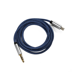Alta qualità da Studio microfono <span class=keywords><strong>USB</strong></span> C <span class=keywords><strong>Aux</strong></span> Cable da 8pin luce da 3.5mm adattatore Jack maschio prolunga cavo Audio - Product Image 3