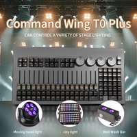 Console de contrôle DMX AICPOSE T0 Plus Command Wing de haute qualité pour KTV, mariages et soirées - Console d'éclairage Command Wing