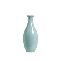 Vase à fleurs en céramique miniature fait main, style Instagram, moderne et minimaliste, pour la décoration de salon, d'entrée ou de table, hydroponique