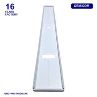 Cadre en profilé aluminium sur mesure pour borne de service libre, usiné CNC, OEM