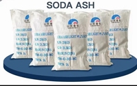 Carbonate de soude léger 99,2 % min. Qualité industrielle, CAS 497-19-8, pour la fabrication de détergents et de savons, sacs de 25 kg, 40 kg, 1000 kg