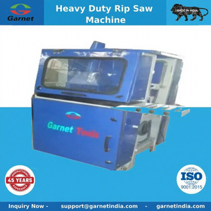 Sierra de corte semiautomática de alta resistencia Garnet Tools para carpintería, construcción y agricultura, nueva y usada, con husillo horizontal y vertical - Product Image 1