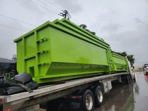 Premium Autbound Large Metal Roll off <strong>Garbage</strong> Dumpster with Wheels Portable Waste Treatment <strong>Machinery</strong> for Restaurant Farm Use - Product Image 6