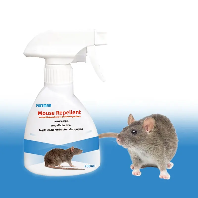 Best Rat Repellent Spray Anti Mouse Natürliches Pfefferminz-Repellant für Repel Mouse unter Car Hood und Home