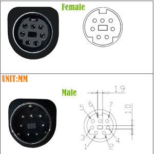 Adaptateur de câble S-Video 7 broches vers 3 RCA AV pour téléviseur tricolore - Product Image 3