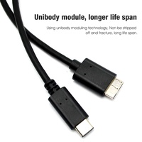 Pabrik Profesional 3.0 Mikro Ke USB C Kabel OTG 3.0 Mikro Kabel USB Konektor Pendek Tipe C 3.0 Ke Kabel Mikro B Pengisian Cepat