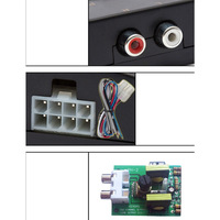 Système audio Senger de haute qualité, convertisseur audio haute et basse fréquence, interface RCA, utilisation universelle en voiture, stable