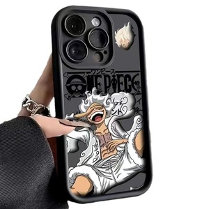 Funda de Teléfono de TPU con Diseño Pintado de Luffy de Dibujos Animados y Protección de 360° para <span class=keywords><strong>iPhone</strong></span> 14 <span class=keywords><strong>Pro</strong></span> <span class=keywords><strong>Max</strong></span>/13 <span class=keywords><strong>Pro</strong></span>/<span class=keywords><strong>12</strong></span>/11/17 <span class=keywords><strong>Pro</strong></span> <span class=keywords><strong>Max</strong></span> - Product Image 5