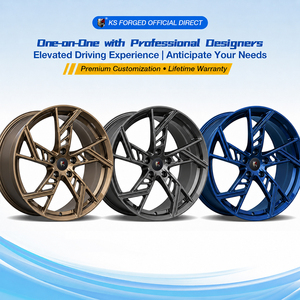 Rines de Aleación Forjados Personalizados KS Compatibles con Modelos Audi A3 A4 A5 A6 A7 A8 S <span class=keywords><strong>RS</strong></span> Q3 Q5 Q7 Q8 <span class=keywords><strong>SUV</strong></span> VW CC Touareg SEAT <span class=keywords><strong>Skoda</strong></span> - Product Image 5