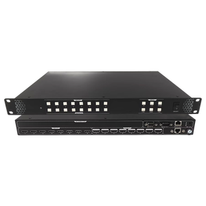 HA professionale 8x8 2K matrice 75W metalli di potenza Max costruzione modificabile risoluzione senza soluzione di continuità Audio Video Audio indipendente - Product Image 1