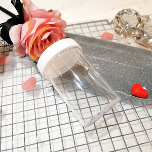 ขวดน้ำสไลม์คริสตัลวิเศษสำหรับสัตว์เลี้ยงความจุ160มล. มีฝาปิดโปร่งใสสีดำสำหรับครีม<span class=keywords><strong>สลัด</strong></span>เครื่องสำอางอาหารลูกกวาด - Product Image 3