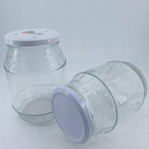 Vente en gros <span class=keywords><strong>de</strong></span> haute qualité 800ml à large bouche transparent 800ml pour sauce chili au thé pot en verre avec couvercle - Product Image 2