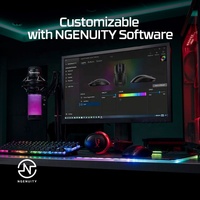 Mouse Gaming Nirkabel HyperX Pulsefire Haste 2 Optik 26000DPI 2.4GHz+Antarmuka USB LED Backlit Tangan Kanan Tahan Air Stok Tersedia