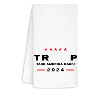 Custom Creative Merchandise 16*24 Inches Polyester Kitchen Daily Dish Dishcloth Hand Towel