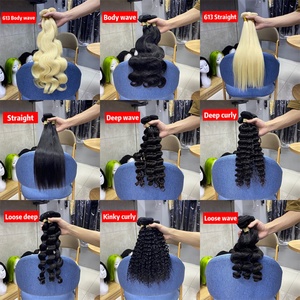 รับประกันราคาขายส่งจากผู้จำหน่ายผมแท้บราซิลแบบ Remy  แบบ Virgin  จัดเรียงเกล็ดผม  ต่อผมแท้ - Product Image 4
