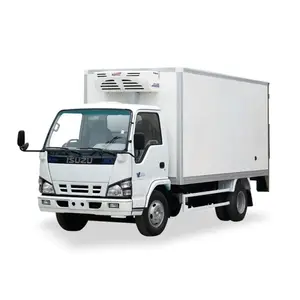 1suzu 2 3 4 5 6 7 8 10 Ton Freezer Refrigerato Minil Frigorifero Van Box Truck per la Carne trasporto