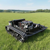 Robot Pemotong Rumput Mini Zhongyi Kustom Tanpa Rotasi, Dikendalikan Jarak Jauh, Bertenaga Motor 24V, Garansi 2 Tahun, untuk Pemakaian Kota