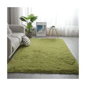 Manufacturer Made High Quality Household Decorative Shaggy Area Rug Carpet Faux Fur Area Rug for Living Room Shag Rug and Carpet