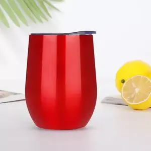 Gobelet thermique portable en acier inoxydable avec couvercle hermétique, capacité de 12 fl oz, garde les boissons chaudes pendant 3 heures et froides pendant 4 heures, Mo - Product Image 3